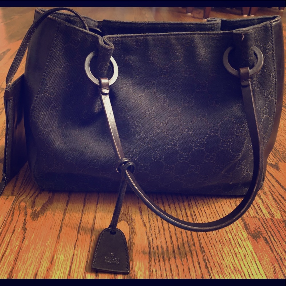 Black and brown Gucci Tote bag